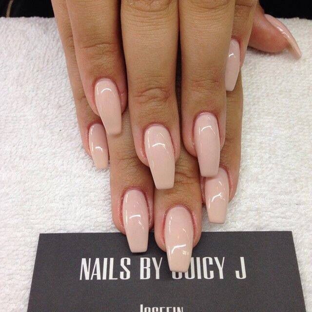 Coffin Shaped Ballerina Nails Spa Review La Beauty Guide Nails
